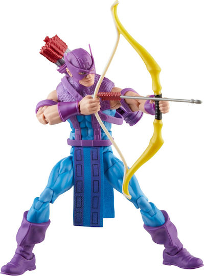 Action Figure Avengers - Hawkeye with Sky Cycle Marvel Legends for 4+ Years 15cm.