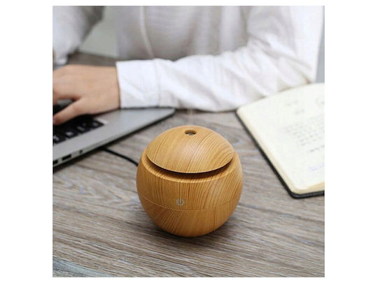 Air Humidifier Zola Aromatherapy Aroma Diffuser Led Wood Look