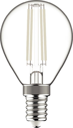 Avide LED-Lampe 4.5W 80mm für Fassung E14 und Form G45 Naturweiß 470lm