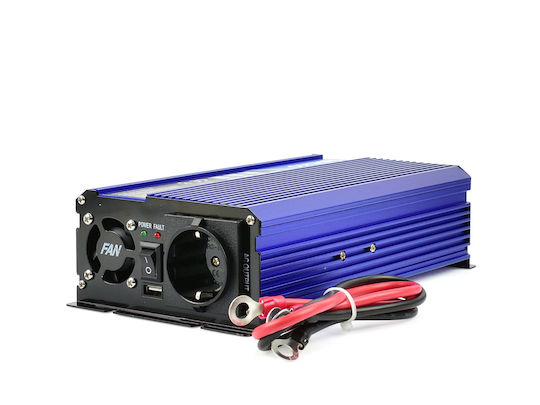 Voltage Converter 24 V 230 V 500 W 1000 W Geko G17013