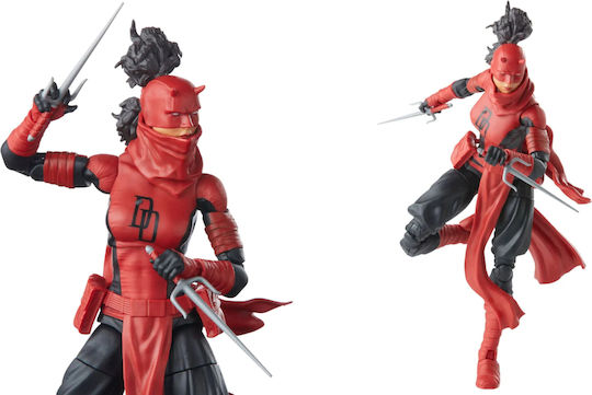 Action Figure Elektra Natchios Daredevil Marvel Legends Spider-Man for 4+ years old Years 15cm.