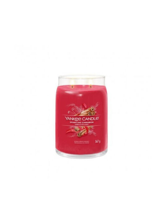 Yankee Candle Αρωματικό Κερί σε Βάζο με Άρωμα Κανέλα 567gr