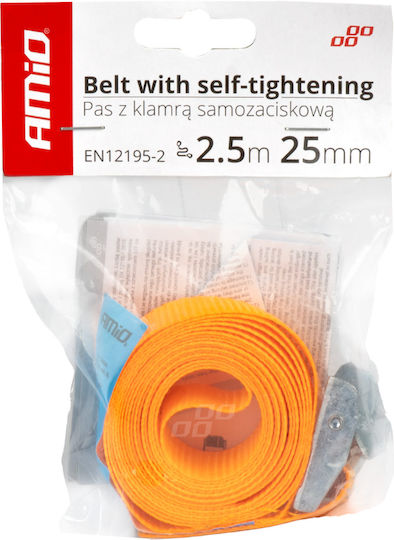 AMiO Car Luggage Strap Orange 2.5x2.5cm