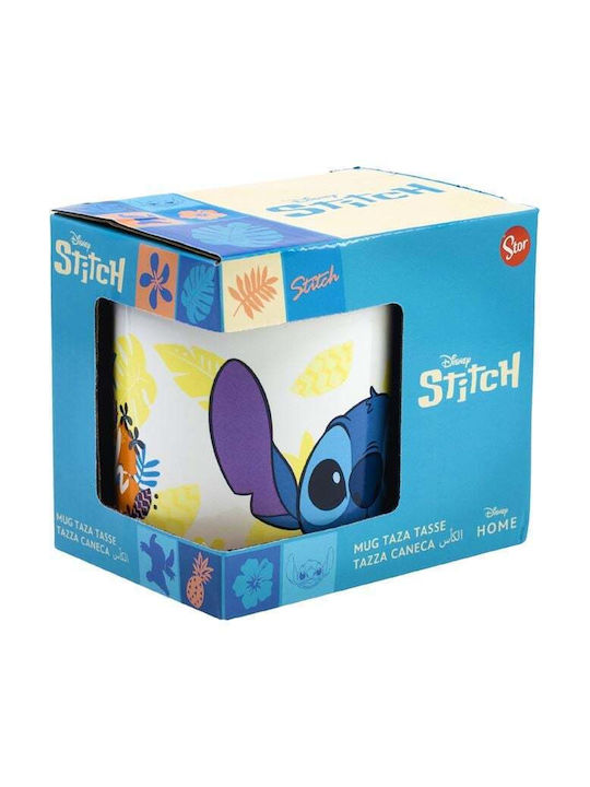 Stor Becher Keramik Weiß 325ml