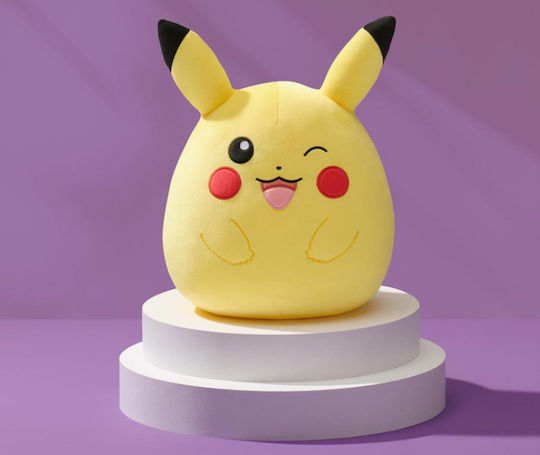 Jazwares Plush Squishmallows Winking Pikachu For Age 3+ 25 cm