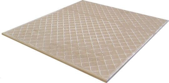 Fondovalle Fliese Boden Draußen 51x51cm Taupe