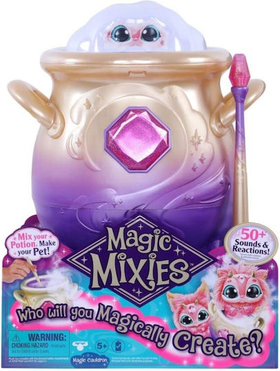 Giochi Preziosi Jucărie De Plus Magic Mixies Magic Cauldron Roz Pentru 5+ Ani 21 Cm