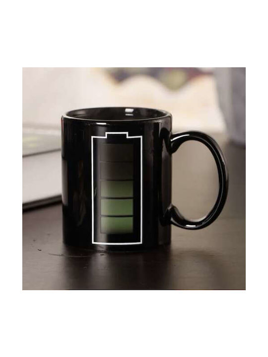 Ruhhy Mug Ceramic Black 330ml 1pcs