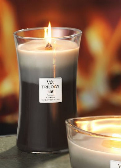 WoodWick Ароматична Свещ от Соя в Буркан с Аромат Сандалово Дърво 610гр