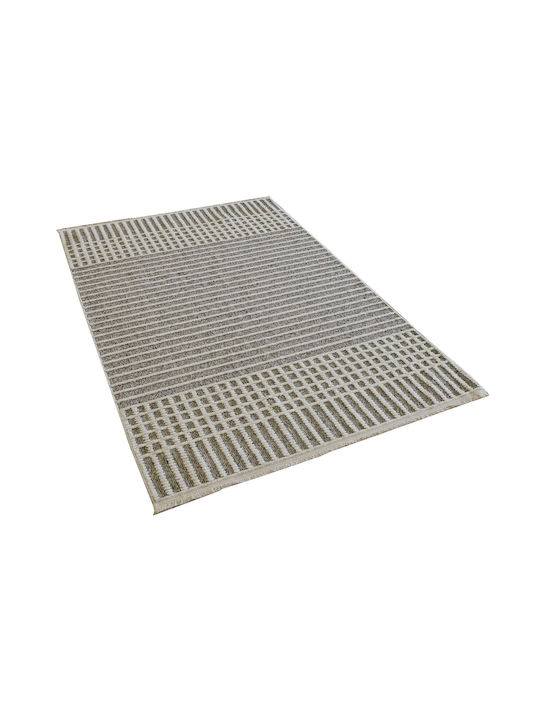 Ανατόλια Leon 996 Χαλί Ορθογώνιο Καλοκαιρινό Grey 130x190cm