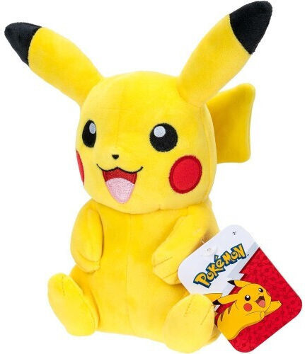 Jazwares Plush Pokemon Pikachu Pikachu 20 cm (Various Designs) 1pc