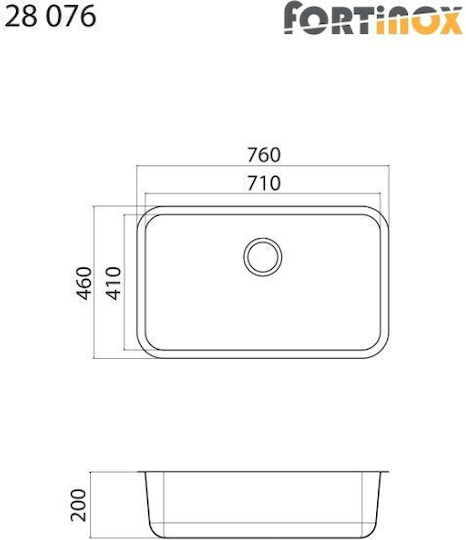 Apell 28076-110 Υποκαθήμενος Inox Σατινέ Μ76xΠ46cm Ασημί Apell 28076-110 Υποκαθήμενος Inox Σατινέ Μ76xΠ46cm Ασημί