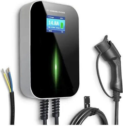 Extralink Wall Mounted Three-Phase 22kW Charging Station with Built-in Cable Type 2 (EX.31896)