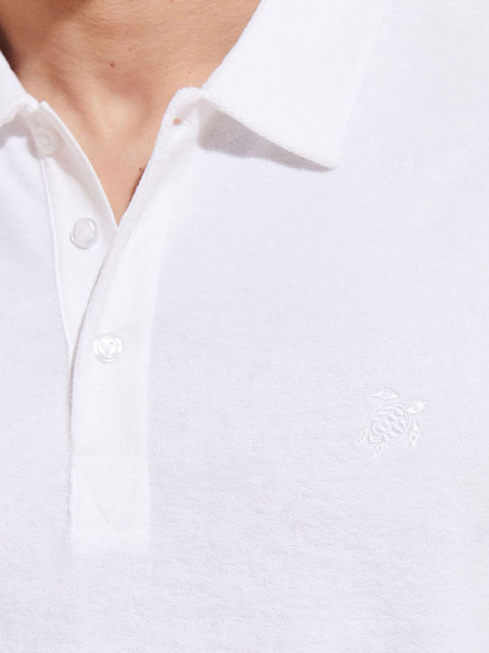 Polo Bluza Tricou Cu Mânecă Scurtă Alb