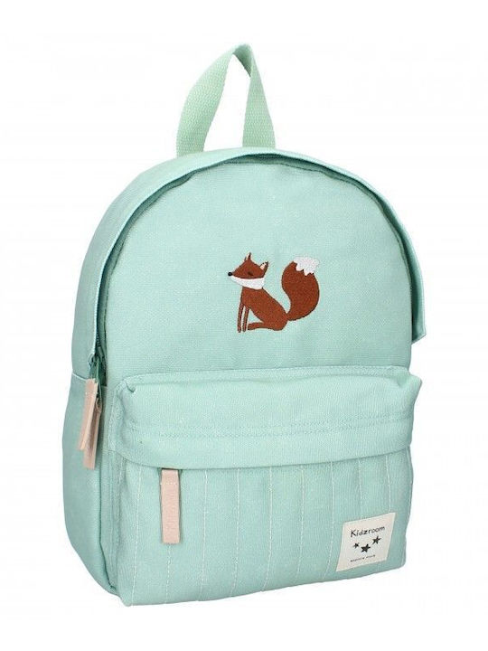 Kidzroom Παιδική Τσάντα Πλάτης Πράσινη 23x8x31εκ.