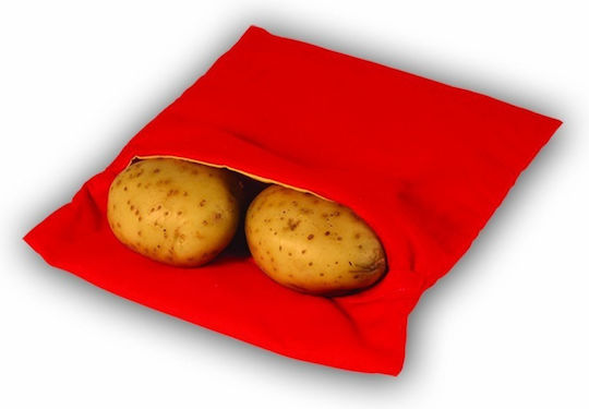 Zola Magic Bag Microwaving Potatoes Reusable Red 26x19 Cm