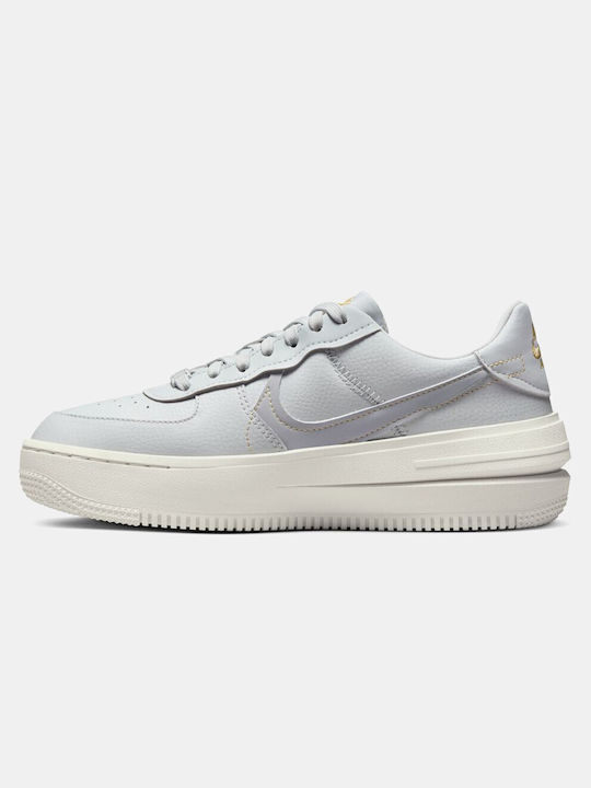 Nike Air Force 1 Damen Sneaker Photon Dust / Wolf Grey-team Gold-sail