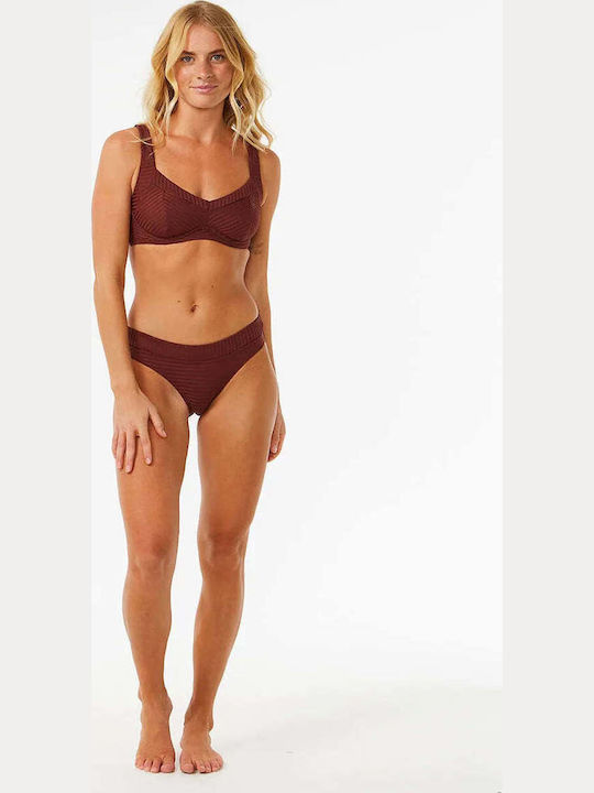 Premium Surf Bikini Slip Plum