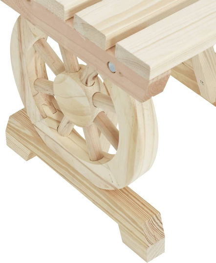 vidaXL Decorative Garden Wooden 115cmx28cmx39.5cm 2pcs 3207135