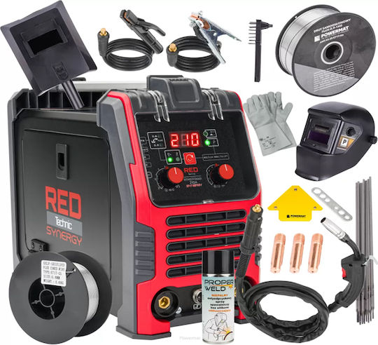Red Technic Sudură TIG / MMA cu Curent Maxim de Sudare 210A și Ciclu de Lucru 60%