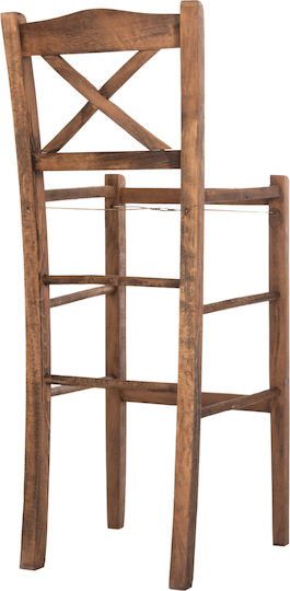 HomeMarkt Lucius Möbelrahmen aus Holz Geeignet für Stuhl,Stock Walnut 40.5x40x105cm