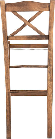 HomeMarkt Lucius Möbelrahmen aus Holz Geeignet für Stuhl,Stock Walnut 40.5x40x105cm