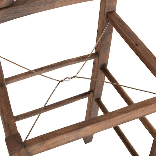 HomeMarkt Lucius Möbelrahmen aus Holz Geeignet für Stuhl,Stock Walnut 40.5x40x105cm