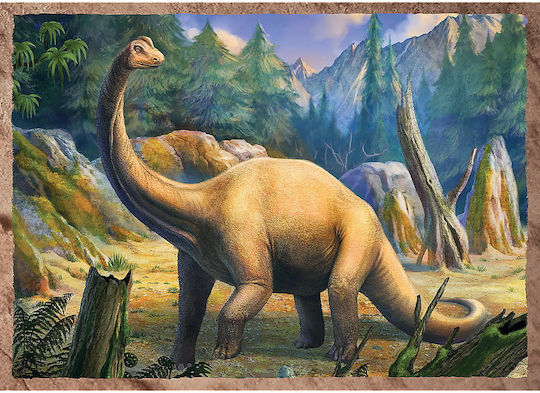 Kinderpuzzle Dinosaurier für 3+ Jahre 207pcs Trefl