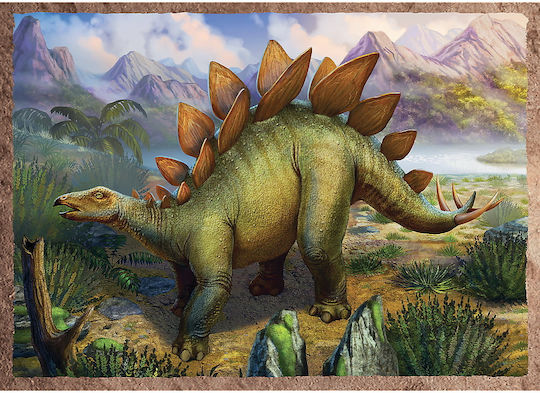 Kinderpuzzle Dinosaurier für 3+ Jahre 207pcs Trefl