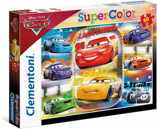 Kids Puzzle Super Color Disney Cars for 5+ Years 60pcs AS