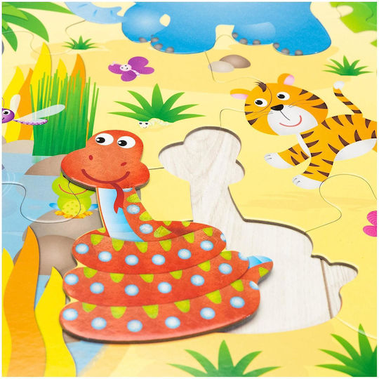 Puzzle pentru Copii Junglă pentru 3+ ani+ Ani 30buc Galt Toys