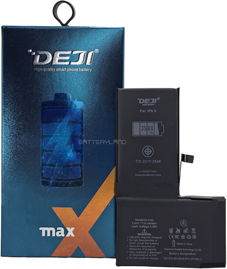 616-00346 Съвместима заместителна батерия 3500mAh за Apple iPhone X
