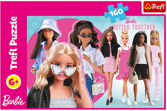 Puzzle pentru Copii Barbie 160buc Trefl