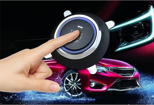 Buton pornire auto 12V Negru
