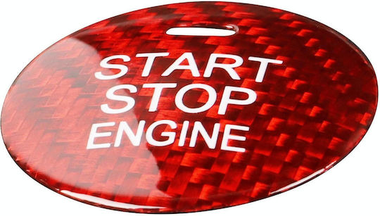 Lampa Panel Start Button Red 12v