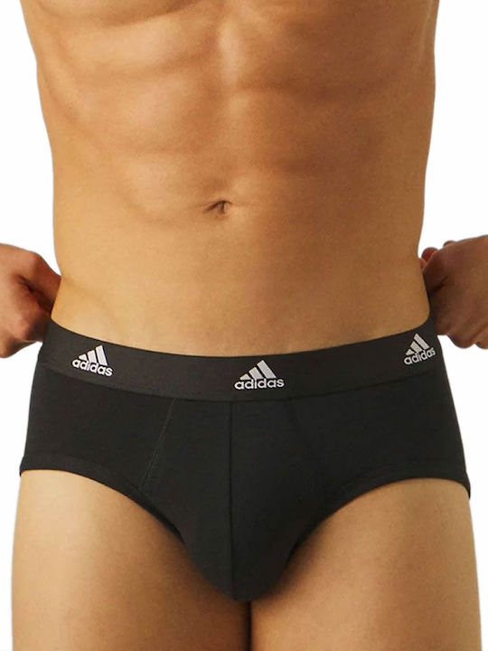 Adidas Active Flex Ανδρικά Σλιπ Μαύρα 6Pack