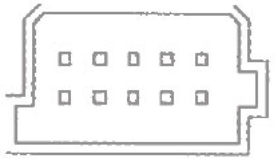 Mcar Car Window Switch for Mercedes-Benz Vito / Viano 2004+