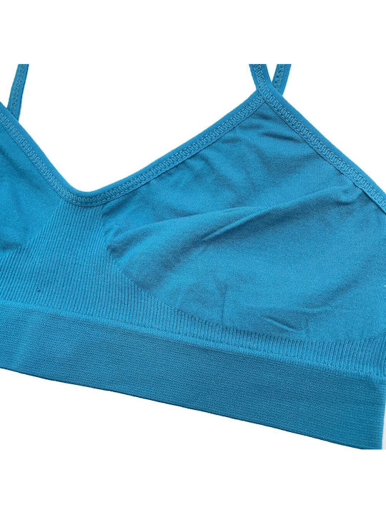 Katia Women's Bra without Padding BLUE