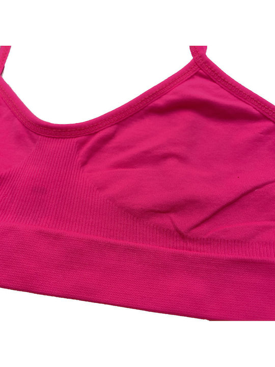 Katia Women's Bra without Padding Fuchsia