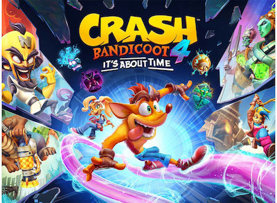 Puzzle pentru Copii Crash Bandicoot 4: It's About Time pentru 6++ Ani 160buc Good Loot