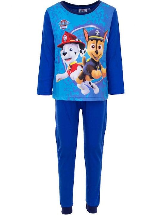 Paw Patrol Pijama pentru copii De bumbac Albastru