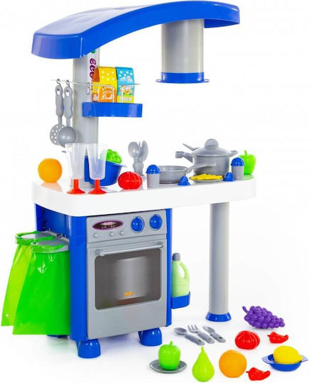 Polesie Kinderküche Eco Küche mit Zubehör Rot 92 cm
