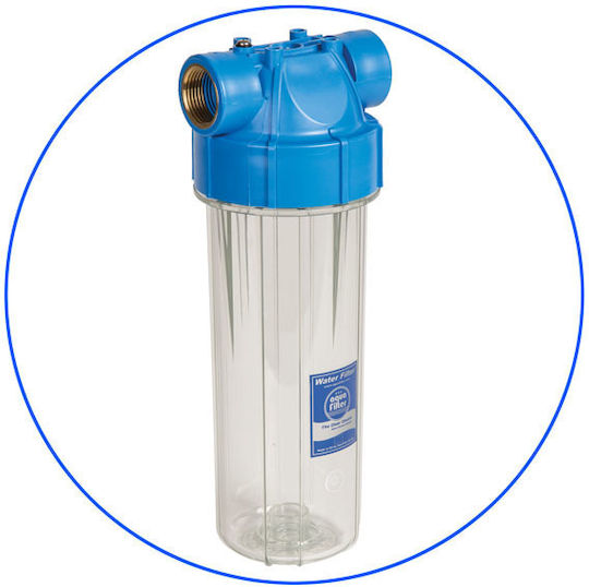 Aqua Filter FHPR12-B-AQ Устройство за Филтриране на Вода Единично Централно Снабдяване / Под Мивката Диаметър на Тръбата ½"