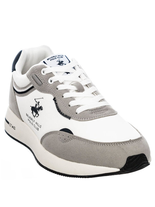 Beverly Hills Polo Club Sneakers White-grey