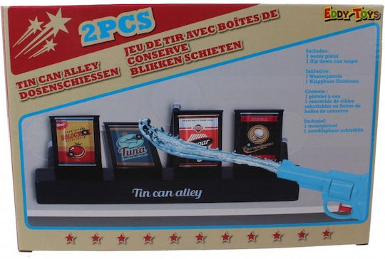 Eddy Toys Tin Can Alley Blaster Cu Apă