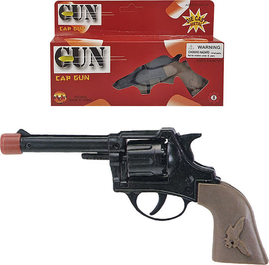 Metallic 8-shot T Kids' Pistol