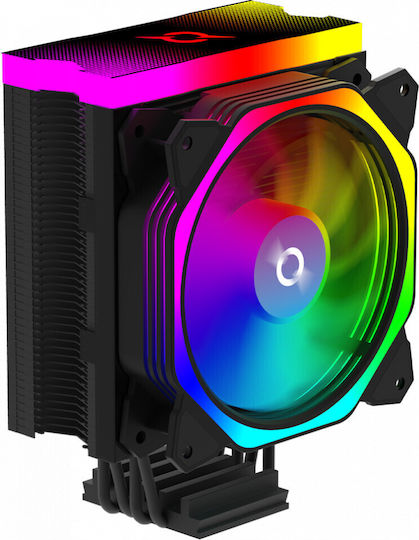 Aqirys CPU Cooling Fan with ARGB for AM4/AM5/1200/115x/1700 Socket