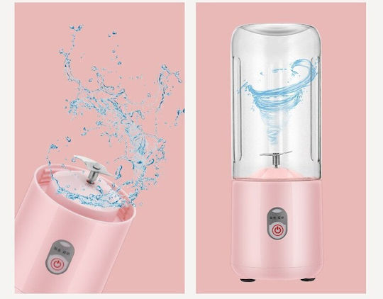 Ourea Blender Cu Cană Din Plastic 500 Ml Roz