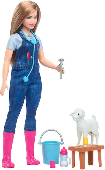 Barbie Veterinarian Collectible Doll For 3+ Years