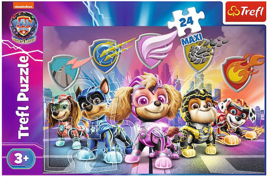 Puzzle Trefl 24 Maxi Patrula Cățelușilor în acțiune